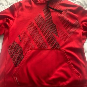 Nike red IWU football sweatshirt